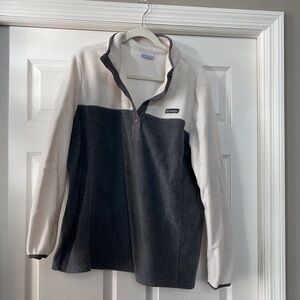 Columbia Cream Fleece Jacket